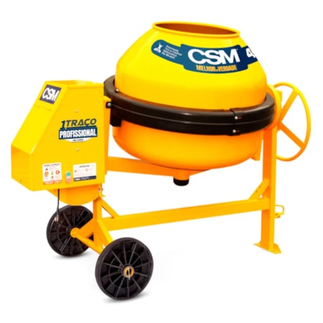 Betoneira 400 Litros Monofásica com Painel 220V 1 TRAÇO SUPER 400 CSM-a1aabfcf-345c-4be7-b764-5261e6089a4a