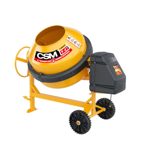 Betoneira 400L com Motor Removível Monofásico com Chave e Painel Caixa Plástico 1 TRAÇO IZI MAX