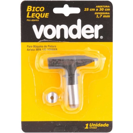 Bico Leque 517 p/ Airless Abertura 25cm a 30cm 6220111517 VONDER-a2d6de71-dccd-4062-a0bd-0de053a96d7e