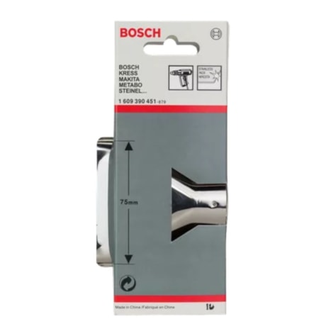 Bico para Soprador Térmico Espalhador 75mm para 194C 1609390451 BOSCH