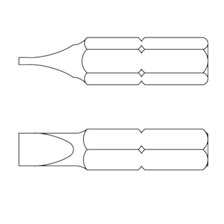 Bit de Ponta Cruzada para Martelete Manual de Impacto Nr. 2 (8x36 mm) 44881004 Tramontina PRO-e908126d-e010-414a-a9df-74372277b754