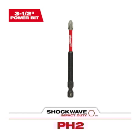 Bit Phillips de Impacto PH2 x 89 mm Forma E 48-32-4562 MILWAUKEE-cded34f9-dc55-47f8-ba36-176fadf791f1