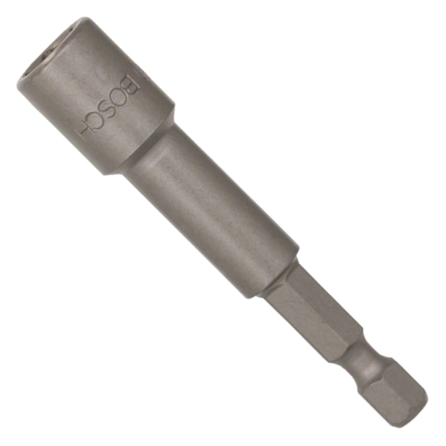 Bit Soquete Canhão de Impacto 10mm x 50mm Encaixe 1/4