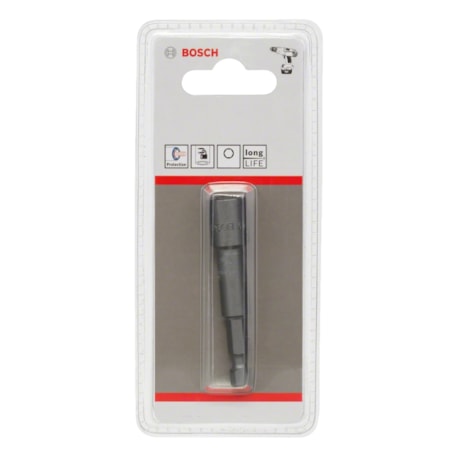 Bit Soquete Canhão Magnético 10mm x 65mm Encaixe 1/4