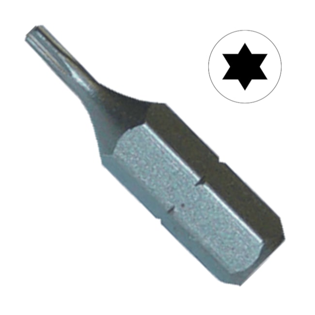 Bit Torx T8 x 25mm Encx 1/4