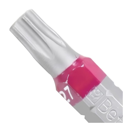 Bit Torx T9 x 25mm com Guia Encaixe 1/4