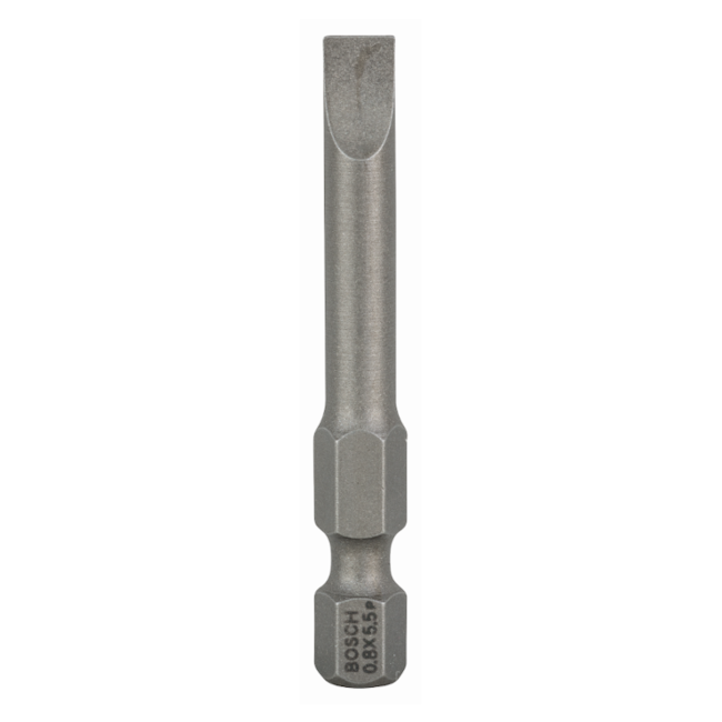 Bits Fenda 5,5mm X 49mm Encaixe 1/4