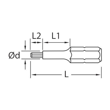 Bits Hexagonal Allen 10mm x 50mm 684R50-10MM GEDORE-5bd431a8-da09-4521-9502-098a50c8df45