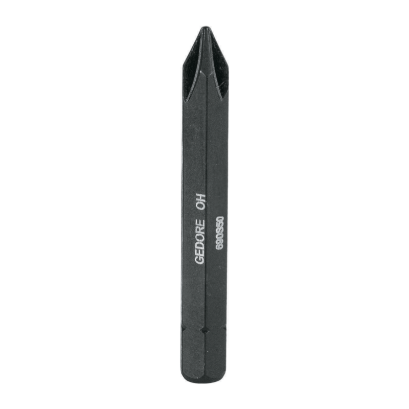 Bits Phillips 3mm x 50mm Forma C 690S50PH3 GEDORE - Anhanguera