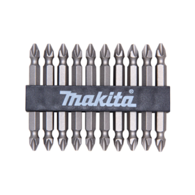 Bits Phillips com 10 Peças 1/4'' 65mm NR 2 D-34366 MAKITA