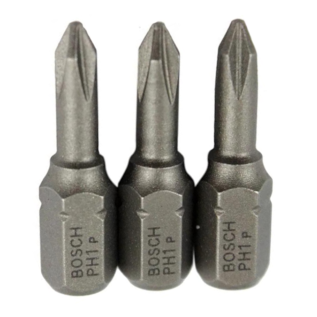 Bits Phillips Extra Hard 1mm x 25mm com 3 Unidades 2607001508 BOSCH-e05aad8c-b5a0-4d85-bf64-e0d873b5013b