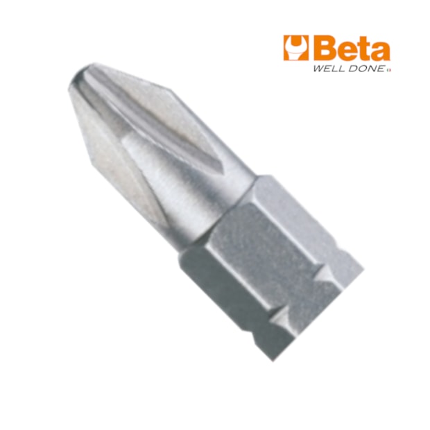 Bits Phillips Nº4 x 25mm com Encaixe de 1/4