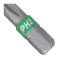 Bits Phillips Nº 4 x 25mm Encaixe de 1/4" Forma C Colorido 860PH BETA