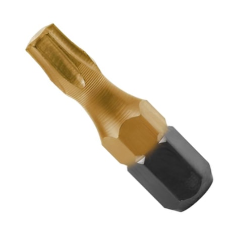 Bits Torx de Torção T10 x 40 mm com Encaixe 1/4