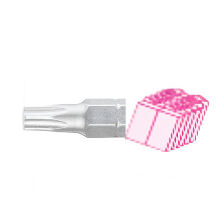 Bits Torx T27 x 25mm Encaixe 1/4