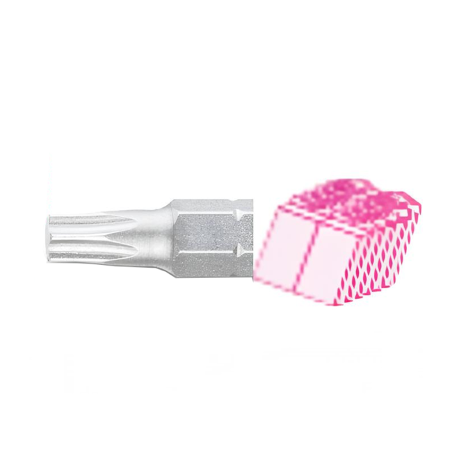 Bits Torx T27 x 25mm Encaixe 1/4