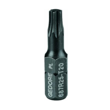 Bits Torx T9 x 25mm Forma C 687R25-T9 GEDORE
														
