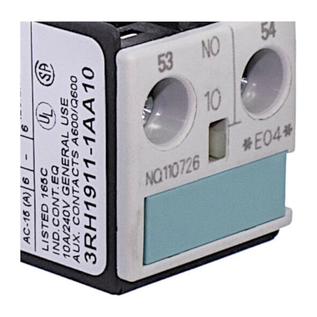 Bloco de Contato Auxiliar Contator Frontal 1NA 3RH19111AA10 SIEMENS-61980b3b-c35c-4b49-9a7e-8e4f268acbc5