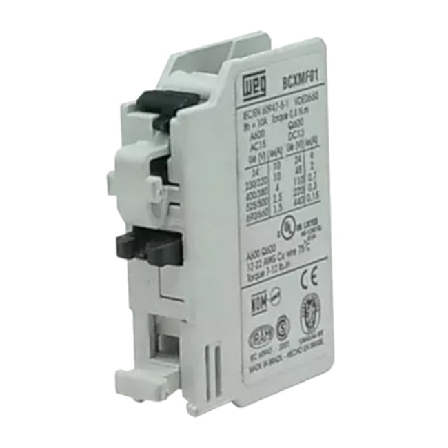 Bloco de Contato Auxiliar Frontal 1NA CWM9-105 BCXMF-10 WEG-31f965ba-2f6e-4746-b9cc-bdfcfaad086a