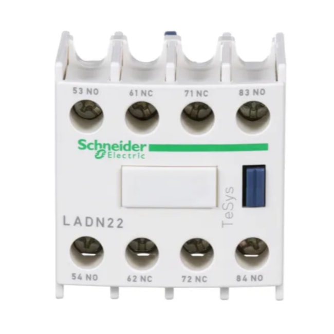 Bloco de Contato Auxiliar Frontal 2NA+2NF TESYS D LADN22 SCHNEIDER-71840f06-2ee0-4d90-8e0a-95457a998f65