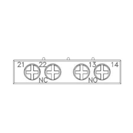 Bloco de Contato Auxiliar Frontal para Disjuntor Motor 1NA + 1NF 3RV29011E SIEMENS-b44bb7d6-139c-4828-9472-18f161d3b28b