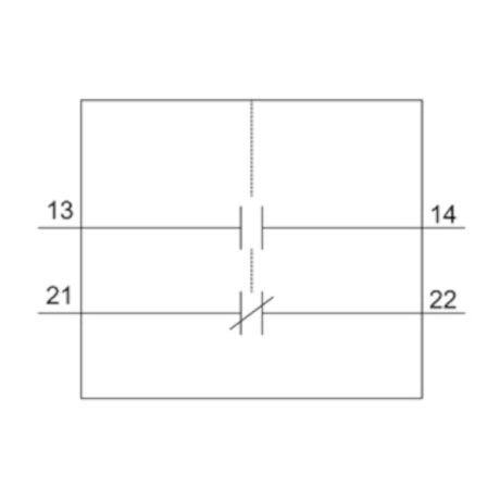 Bloco de Contato Auxiliar Frontal para Disjuntor Motor 1NA + 1NF 3RV29011E SIEMENS-4bba9d7f-ef94-4ef2-899d-2ee35c4eb860