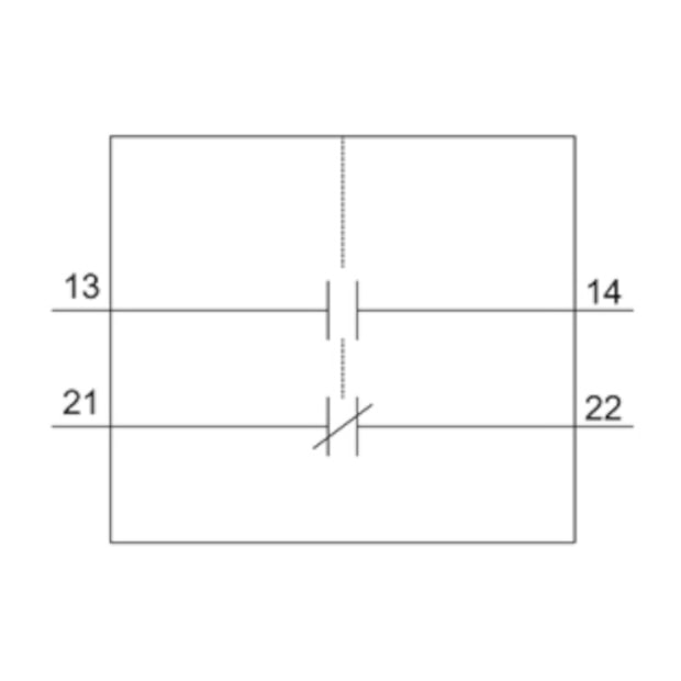 Bloco de Contato Auxiliar Frontal para Disjuntor Motor 1NA + 1NF 3RV29011E SIEMENS-c916c366-dfd5-4464-8770-b26e156ec398