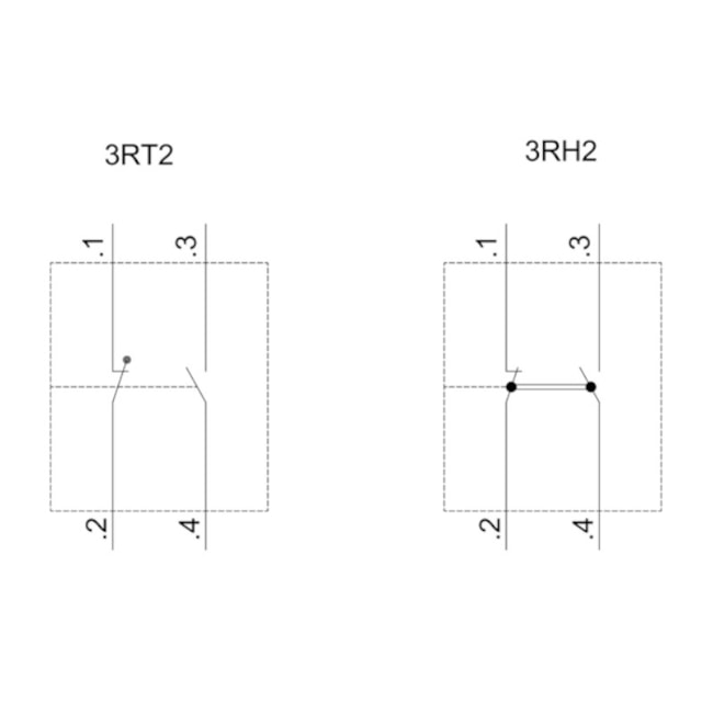 Bloco de Contato Auxiliar Parafuso 1NA+1NF 3RH29111HA11 SIEMENS-72d51206-dd77-4bd0-a4f8-5aff4083b0b8