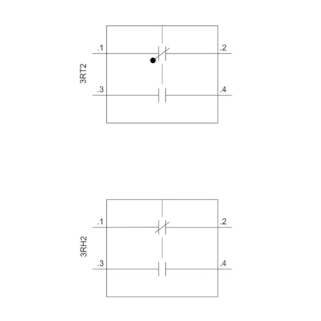 Bloco de Contato Auxiliar Parafuso 1NA+1NF 3RH29111HA11 SIEMENS-885b40b4-0376-4aed-abf3-d81430d28cf2