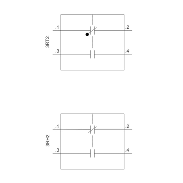 Bloco de Contato Auxiliar Parafuso 1NA+1NF 3RH29111HA11 SIEMENS-428a4c29-0610-4d67-b1d8-ce389a3d0eec