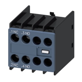 Bloco de Contato Auxiliar Parafuso 1NA+1NF 3RH29111HA11 SIEMENS