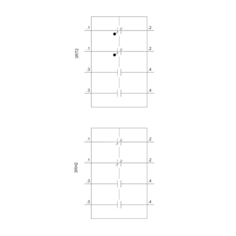 Bloco de Contato Auxiliar Parafuso 2NA+2NF 3RH29111HA22 SIEMENS-3b0f2f4a-674b-4396-ab33-020499752318