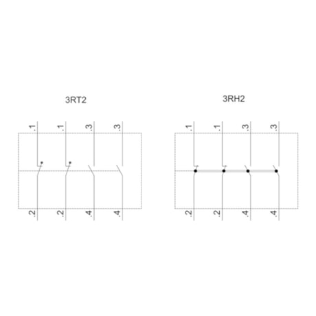 Bloco de Contato Auxiliar Parafuso 2NA+2NF 3RH29111HA22 SIEMENS-cb441b70-1176-4f2b-b3a7-f073ea52f315