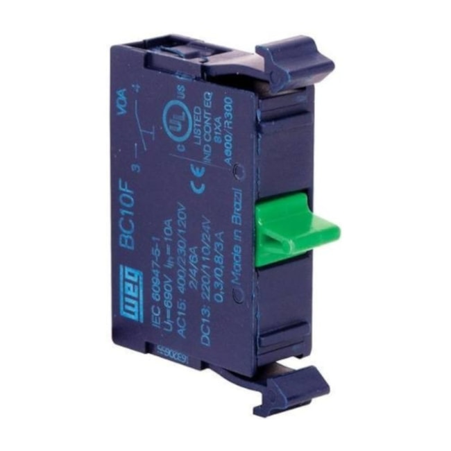 Bloco de Contato Sinalização 1NA BC01F-CSW X10 WEG-f86969d9-976b-41cf-8f7b-91172e79e2bc