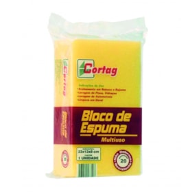 Bloco de Espuma Multiuso 230x130x80mm 60950 CORTAG