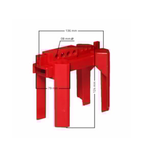 Bloqueio Válvula Esfera 1/2