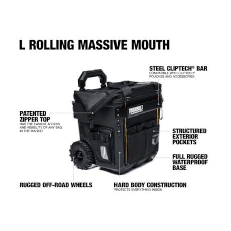 Bolsa de Transporte Rolling Massive Mouth L 14'' TB-CT-61-14 TOUGHBUILT-7618dd36-fd6e-403b-b55a-ee75baa13a55