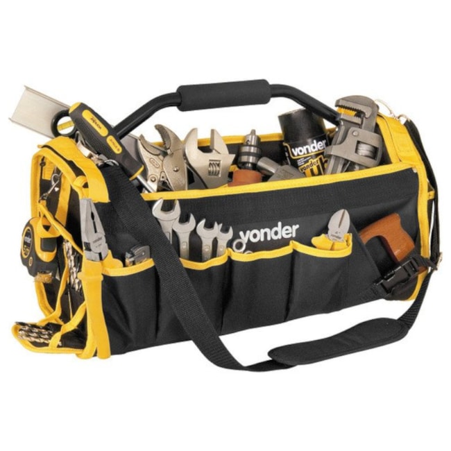 Bolsa em Lona Reforçada para Ferramentas com 20 Divisões BL 004 VONDER-cdde3ecb-1628-415e-b48a-04fdaf769a66
