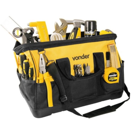 Bolsa em Lona Reforçada para Ferramentas com 22 Divisões BL 017 VONDER-26f3ccfb-c735-4f0f-80e4-3f3c76b15e92