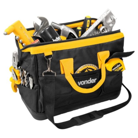 Bolsa em Nylon para Ferramentas com 16 Divisões BL 070 VONDER-17623b3d-3d37-448f-8ab3-aea7c5a1d23f