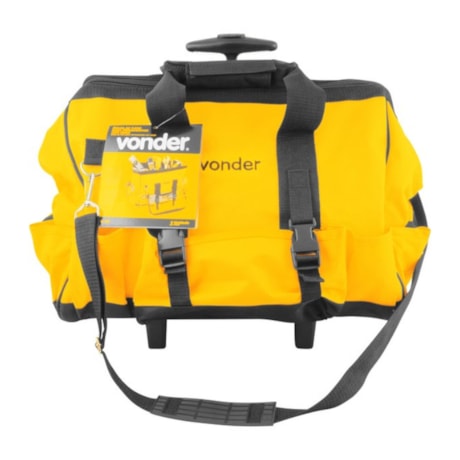 Bolsa em Nylon para Ferramentas com Rodinhas 18 Divisões BL 060 VONDER-70366510-cead-4d4e-93a8-a8439f8d5056