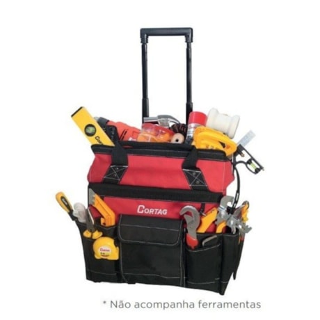 Bolsa para Ferramentas com Rodas Lona BLR-410 CORTAG