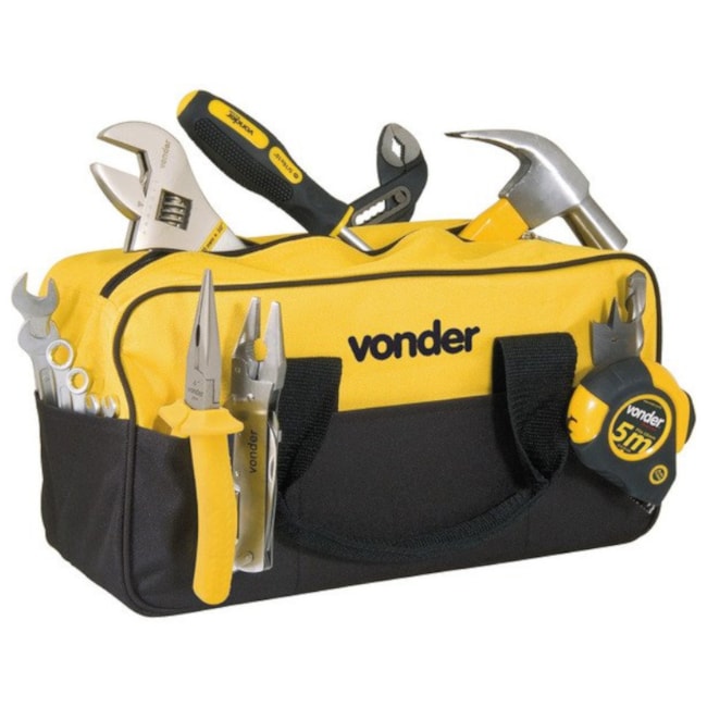 Bolsa para Ferramentas em Lona com 8 Divisões BL 005 VONDER-6701a181-a01a-4af8-bb5e-7a552449c4ca