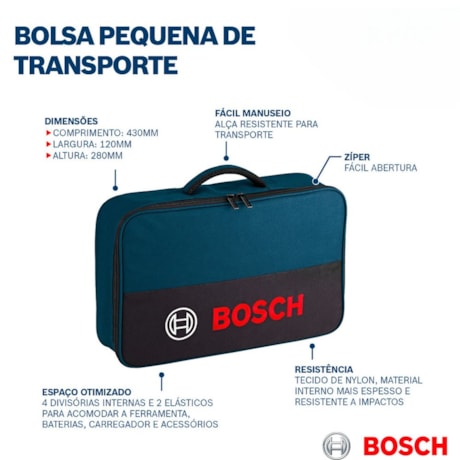 Bolsa Pequena para Transporte de Ferramentas 17