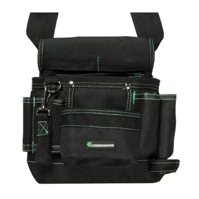 Bolsa Pochete para Ferramentas com 3 Bolsos Cinta Fivela CG 405 CARBOGRAFITE-05c0e5c7-1ed0-453d-8891-0aa957d83c67