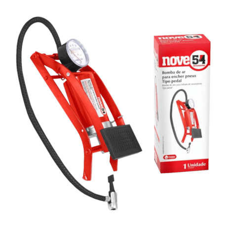 Bomba de Ar para Encher Pneus com Pedal 3598100001 NOVE54-caa76085-41f4-4c6f-9dbc-2ccea96ed4f6