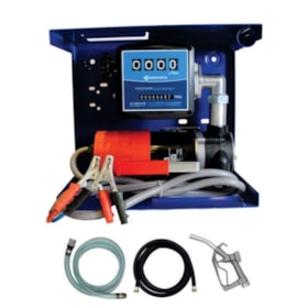 Bomba de Transferência para Diesel 80L/MIN 12V com Medidor e Mangueira 4 metros 4489 BREMEN