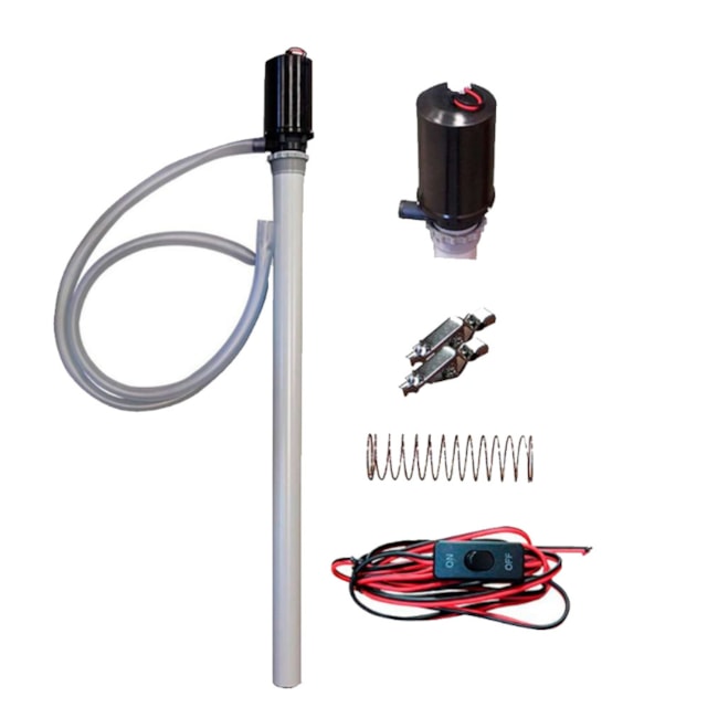 Bomba de Transferência para Óleo Diesel 12V 20L/Min C/ Mangueira 05981 BREMEN-b59bfe2c-a5fc-46bd-8200-b874dcf3b88b