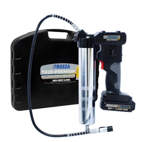 Bomba Graxa 400gr Bateria 14.4V 7029-PREMIUM-G3 BOZZA-8f649eed-7449-4c0e-877a-54ec798a4087