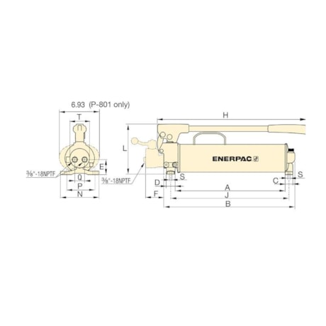 Bomba Hidráulica Manual de Aço 2 Velocidades 2.200 cm³ Óleo Reutilizável Simples Ação P80 ENERPAC-6ca7b02e-ff51-44c4-9c35-6c2fe535f4a3